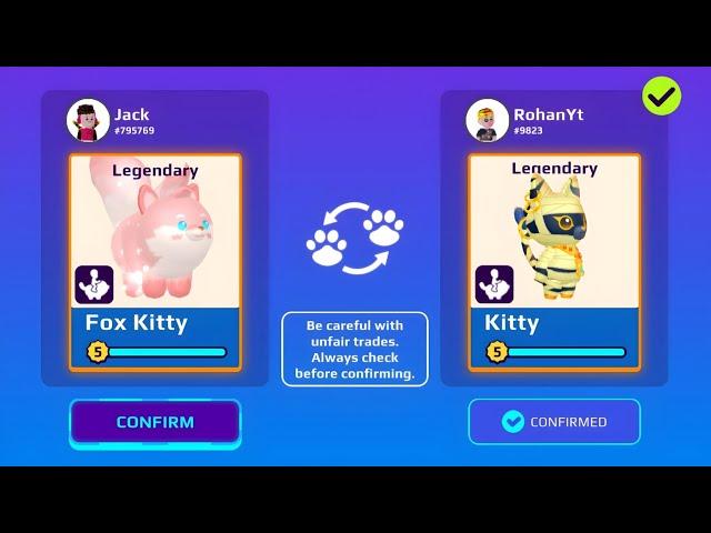 TRADING FUNNY MOMENTS  TROLLING PLAYERS WITH FOX KITTY  Part - 2