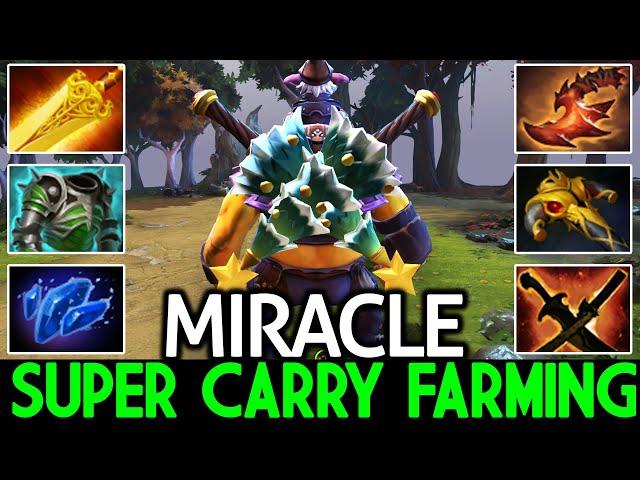 MIRACLE [Alchemist] Super Carry Farming Outplayed Pro BS Dota 2