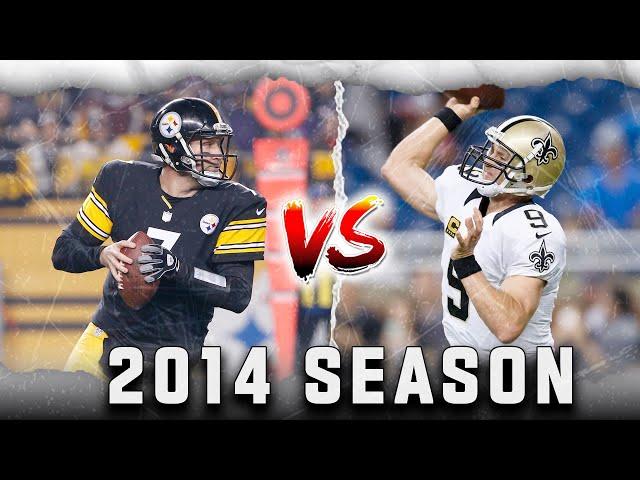 Big Ben vs Drew Brees: Race for the 2014 Passing Title