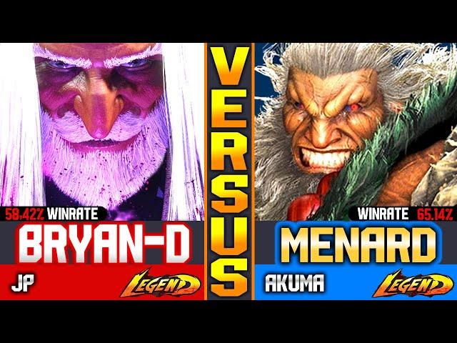 SF6 MenaRD (Zangief Vs Bryan-D) JP ▰ High Level