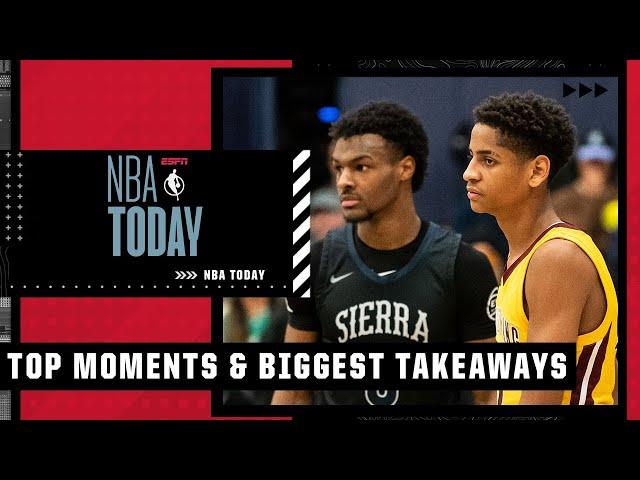 Bronny James vs. Kiyan Anthony: 20 years in the making  | NBA Today