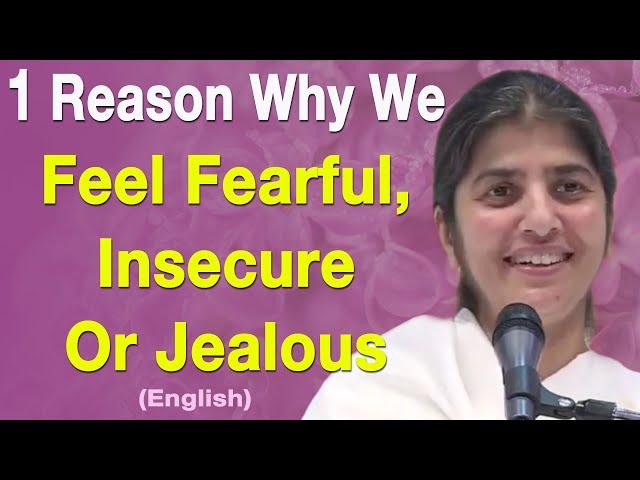 1 Reason Why We Feel Fearful, Insecure Or Jealous: Part 2: BK Shivani: English