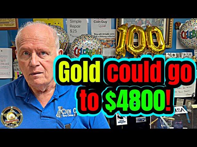 The Coin Guy Predicts $4000+ Gold! The 100th Episode SPECIAL!