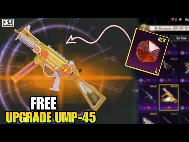 BIG CHANGE  Bgmi Next Mythic Forge / Free Upgrade Ump-45 Skin Bgmi / Bgmi 3.9 Update Mythic Forge