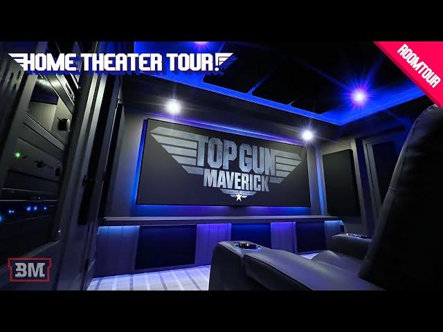 AMAZING 7.2.4 HOME THEATER TOUR 2022! // 4K Dolby Atmos Bowers & Wilkins | Sony | Anthem  | Valencia