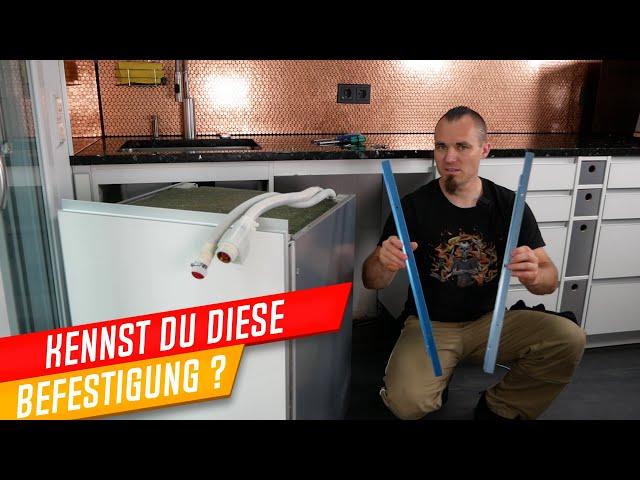 Geschirrspüler Befestigungssatz - Warum Du diesen verbauen solltest! 4K Handwerkskönig Video