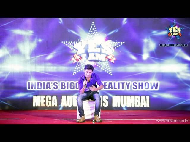 Amit Meena Performance at YES I AM Mumbai Mega Audition