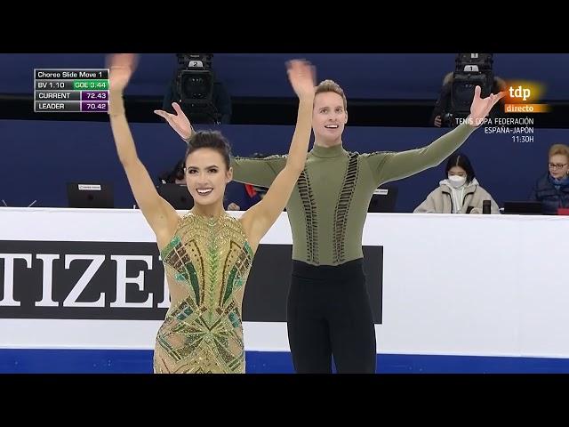 Madison Chock and Evan Bates - 4CC 2020. FD.