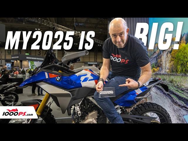 BMW’s New F450 Concept & 1300 GS: First Look at Motorcycle Live!