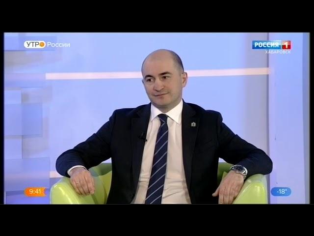 Интервью министра культуры Хабаровского края Юрия Ермошкина на телеканале "Россия-1"