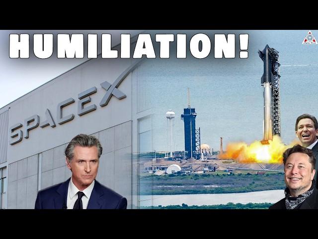 What Florida's gov just did is a big solution for SpaceX & Elon after Cali's gov...