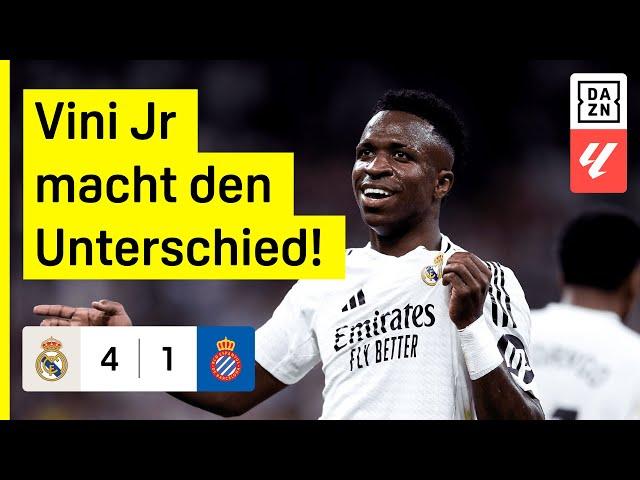 Später Kantersieg für die Königlichen: Real Madrid - Espanyol | LaLiga | DAZN