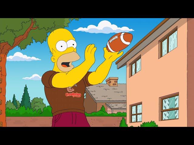 Homero Campeón de Futbol Americano LOS SIMPSON CAPITULOS COMPLETOS