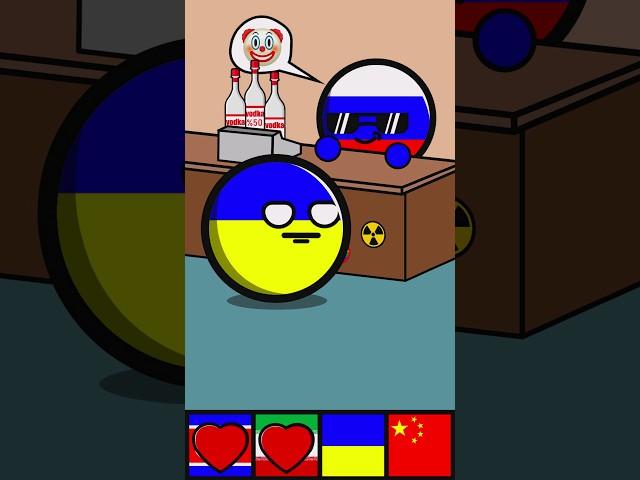 Russia Shop #countryballs #shorts