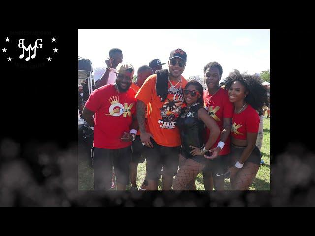 Flo Rida Queen K Trick Daddy Trina Brisco Oya baby performs at Carol City Chief Hall Picnic 2023