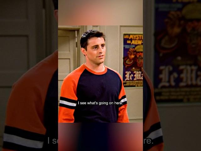 Chandler has fallen for Joey's girlfriend.#shorts #viralvideo #story #friends #comedy