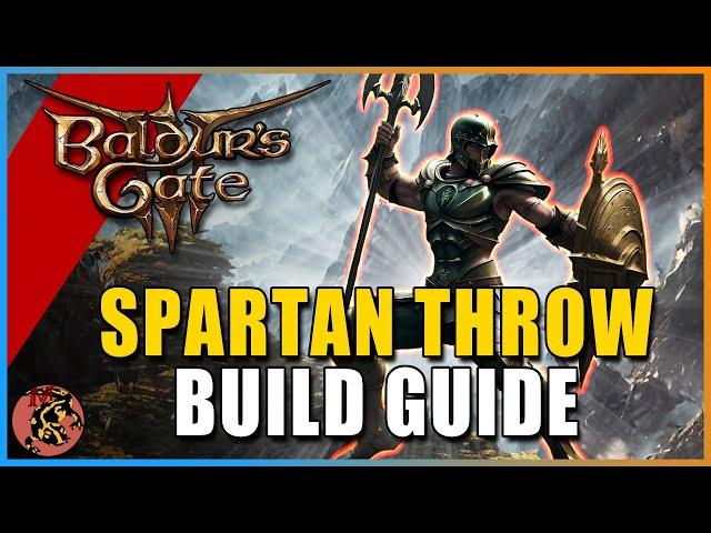 Baldur's Gate 3 The BEST Throwing Build! SPARTAN BARBARIAN Is INSANE | 400 DAMAGE TURNS