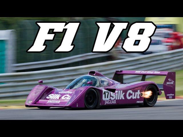 Jaguar XJR-14 with F1 V8 engine - Spa Classic 2015