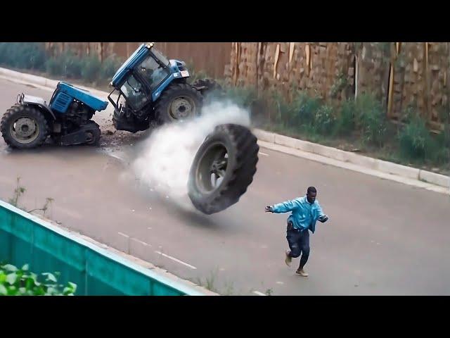 40 Amazing IDIOTS Truck, Tractor & Car Operator Skills | Worst Heavy Equipment Fails Compilation