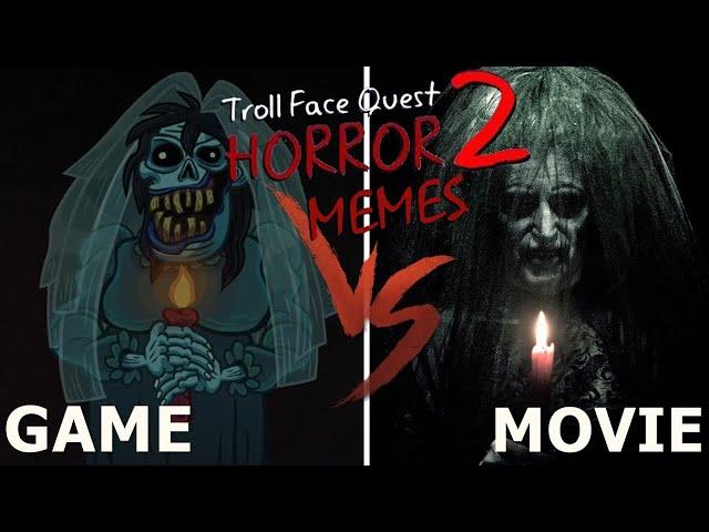 Troll Face Quest.EXE - Horror 2 | GAME VS MOVIE