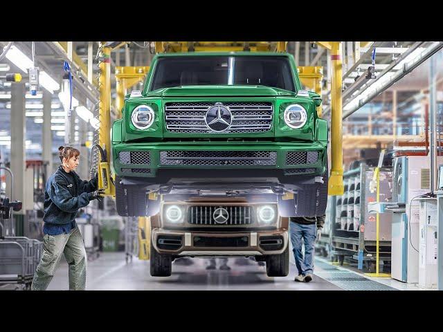 Inside the Production of the Massive Mercedes G-wagon