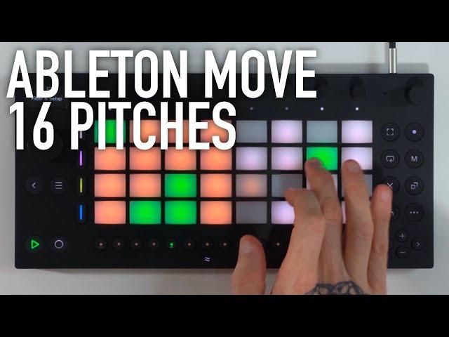 Ableton Move - Exploring 16 Pitches - NervousCook$