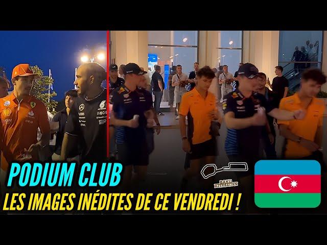 CHARLES LECLERC ET LEWIS HAMILTON SE RAPPROCHE DE PLUS EN PLUS ! - GRAND PRIX BAKOU - PODIUM CLUB