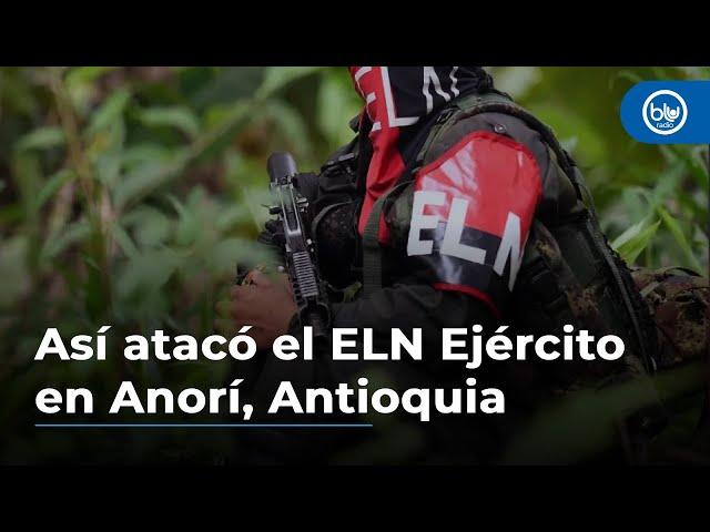 Así atacó el ELN Ejército en Anorí, Antioquia: "Usó tatucos", dice general Cardozo