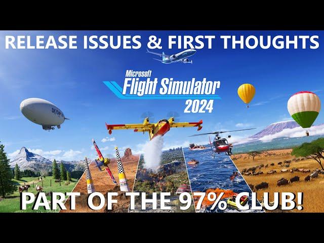 A Turbulent Release: Microsoft Flight Simulator 2024 & The 97% Squad