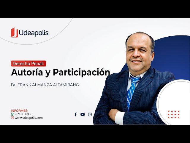 Autoría y Participación | Frank Almanza Altamirano