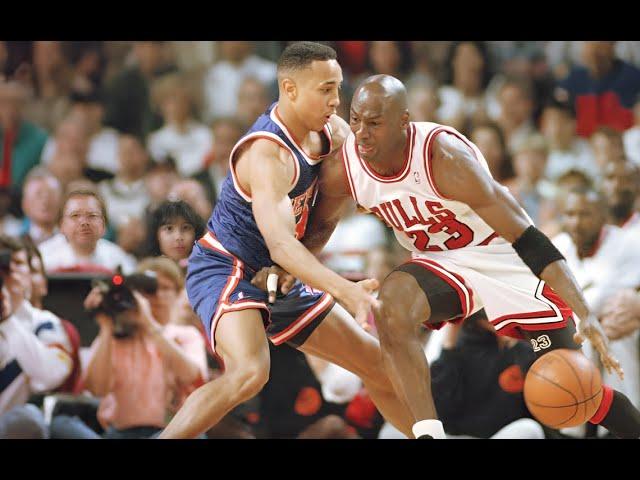 1992 NBA Eastern Conference Semifinals Game 2 New York Knicks at Chicago Bulls, May 7, 1992