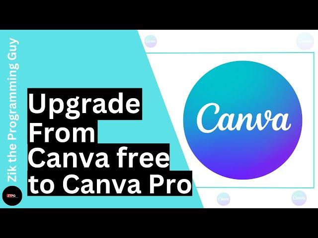 How to Upgrade From Canva Free Version to Pro Version