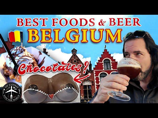 ULTIMATE FOOD & BEER TOUR IN EUROPE'S MEDIEVAL CITIES! Bruges & Ghent, Belgium