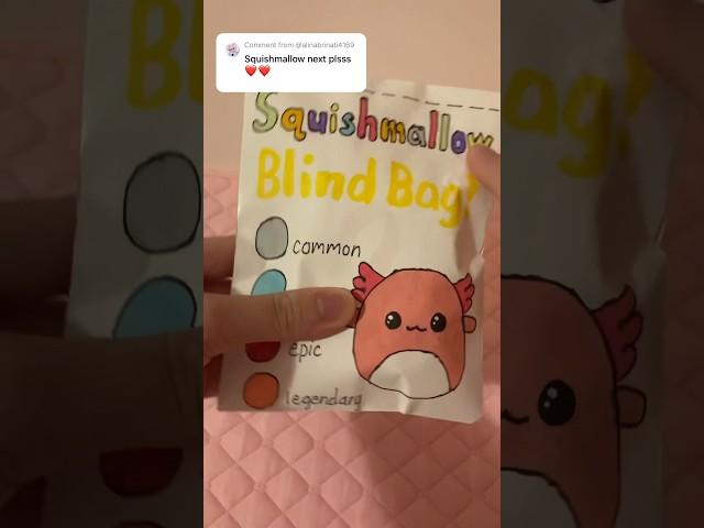 squishmallow blind bag! #blindbag #craft #diy #papersquishy #papercraft #squishmallows #kpop #shorts