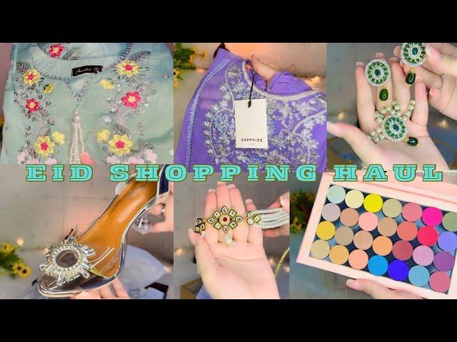 Eid Shopping Haul 2024| Online Eid Shopping| dresses jewellery & shoes 