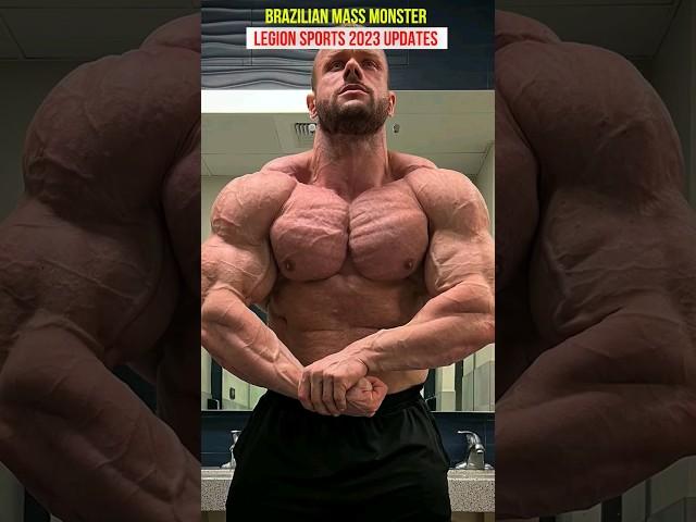 Brazilian mass monster William Martins looking diced + John jewett's open bodybuilding debut #gym