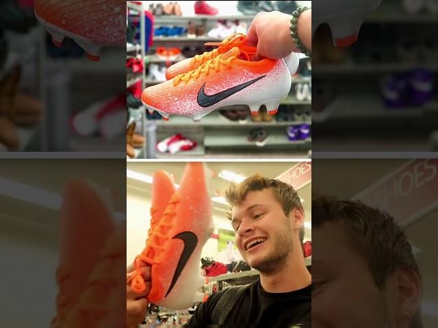 Finding $250 Nike Mercurial Soccer Cleats for $16 at Burlington!  #shorts