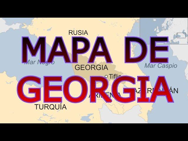 MAPA DE GEORGIA