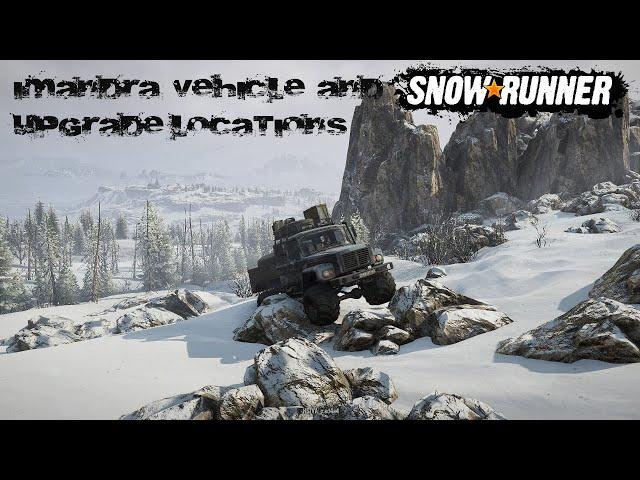 Snowrunner Phase 1 Imandra Vehicle And Upgrades Locations Kola Peninsula Russia TUZ 108 Warthog!!