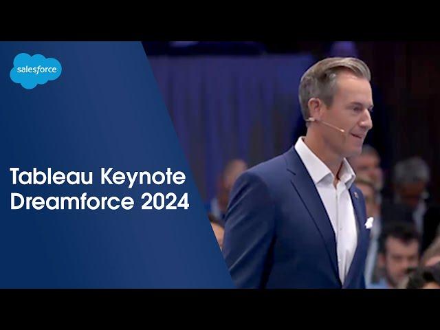 Tableau Keynote: How to Drive Action With AI-Powered Data & Analytics | Dreamforce 2024 | Salesforce