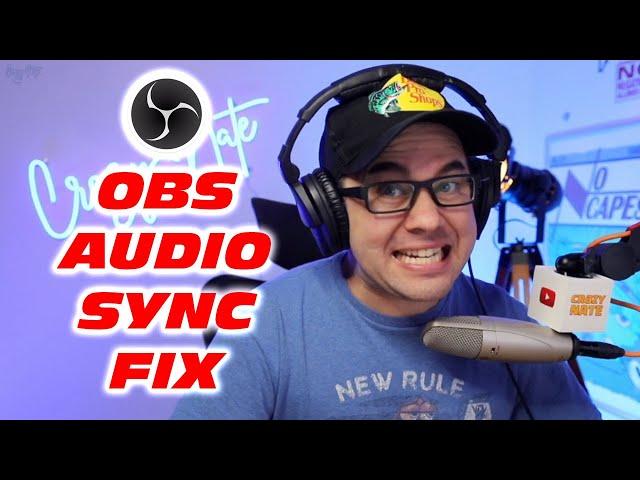 Fix Audio Video Sync Problem in OBS