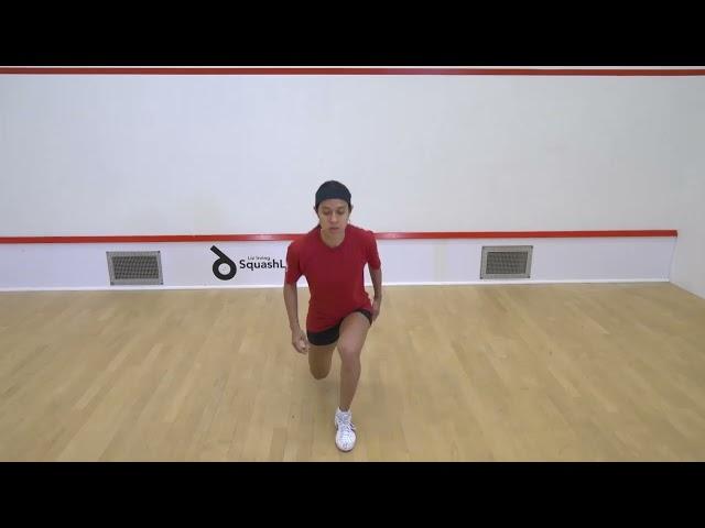 Beginner Warm Up  with Pro Squash coach Liz Irving