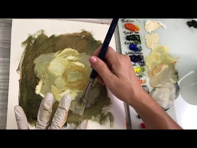 How to Paint Peony Brushstrokes with Krista Eaton