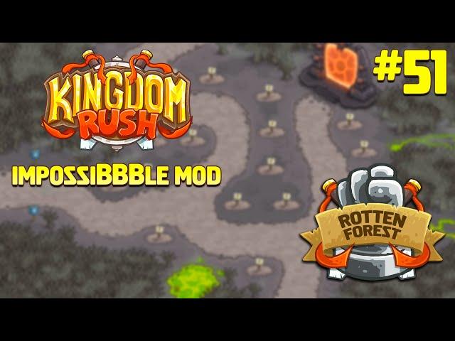 Kingdom Rush ImpossiBBBle Mod — Rotten Forest (Iron Challenge)