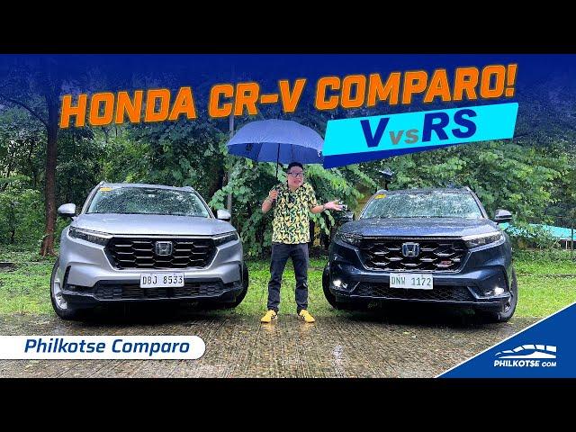 Honda CR-V V vs RS - Is the hybrid a runaway winner? | Philkotse Comparo