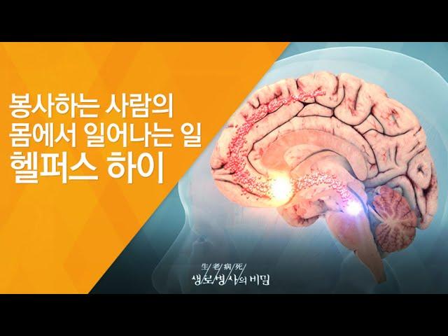 봉사하는 사람의 몸에서 일어나는 일 헬퍼스 하이 - (2017.4.5_617회 방송)_행복의비밀,감사