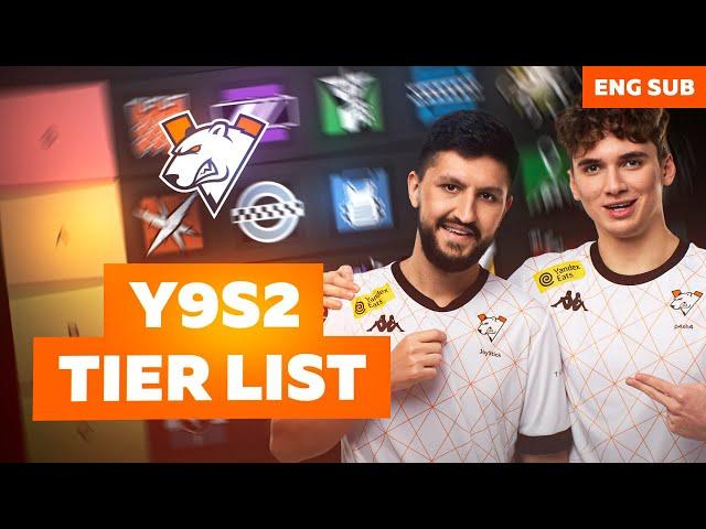 THESE OPERATORS ARE OP IN Y9S2 | TIER LIST FROM JOYSTICK & P4SH4 | VIRTUS.PRO RAINBOW SIX