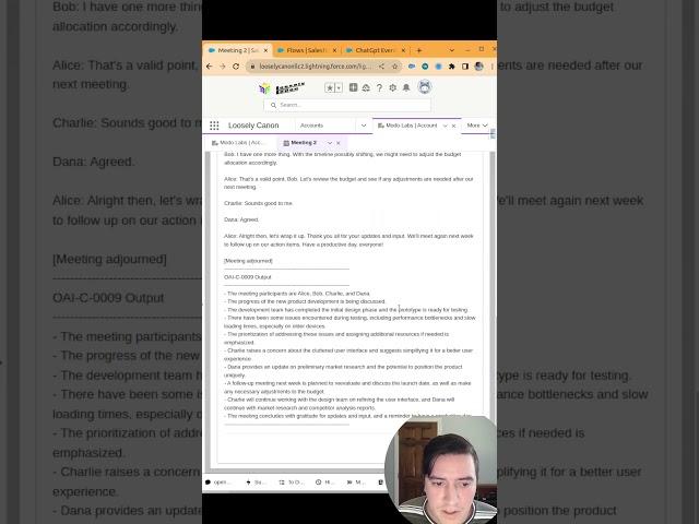 Automate ChatGPT with Salesforce Flows