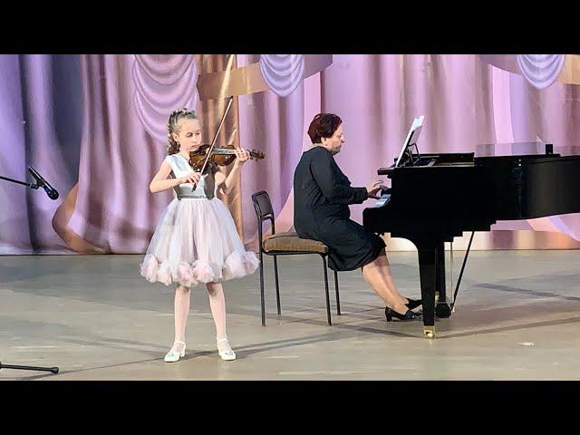 Мария Денисова, 9 лет, 3 класс. Мазурка А. Живцов