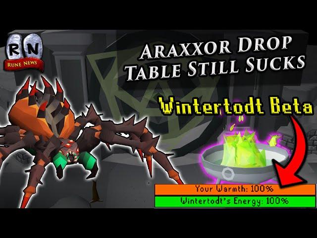 Jagex Are Making Players Poor With Araxxor & Delaying Wintertodt Buff